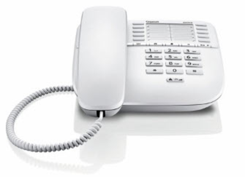Gigaset DA510 Analogue Desk Phone White