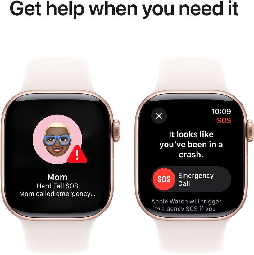 Apple Watch S10 LTE 42mm Alu, or rose