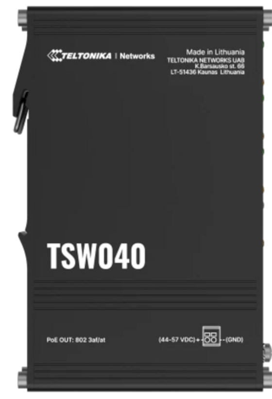 Teltonika TSW040 8-Port PoE+ Switch