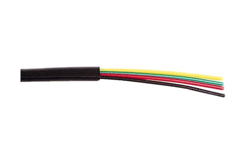 Exertis Telefonkabel RJ 6C weiß 100m
