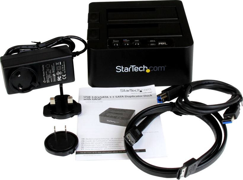StarTech USB 2x HDD/SSD Duplicator Dock