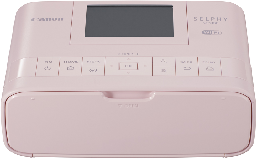 Impresora foto. Canon SELPHY CP1300 rosa