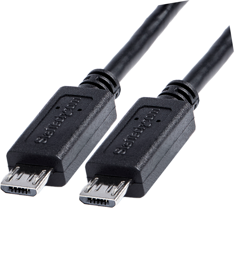 Cable USB 2.0 OTG St-St(microB) 0,2 m
