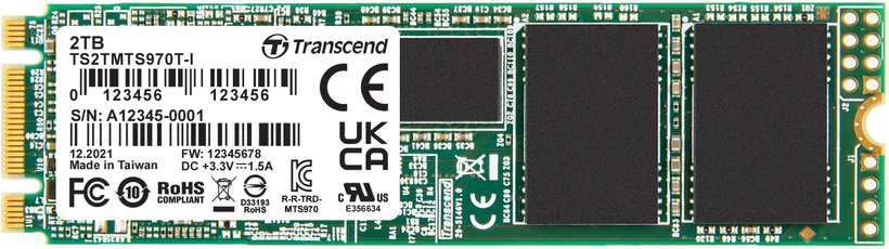 Transcend MTS970T-I SATA M.2 2 TB SSD