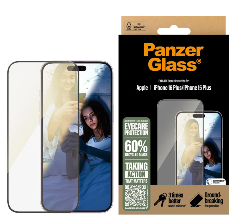 PanzerGlass iP16+/15+ UWF eyecare