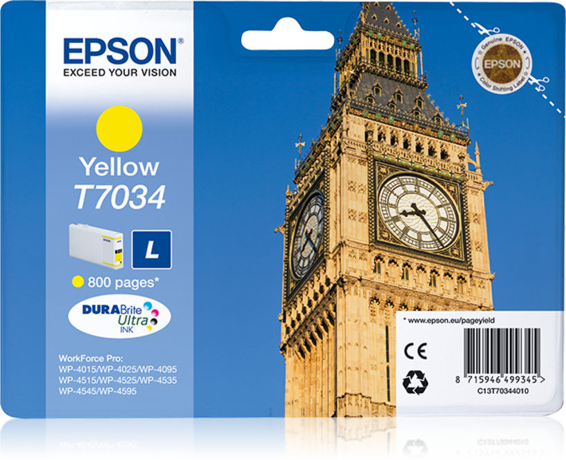 Epson T7034 L Ink Yellow