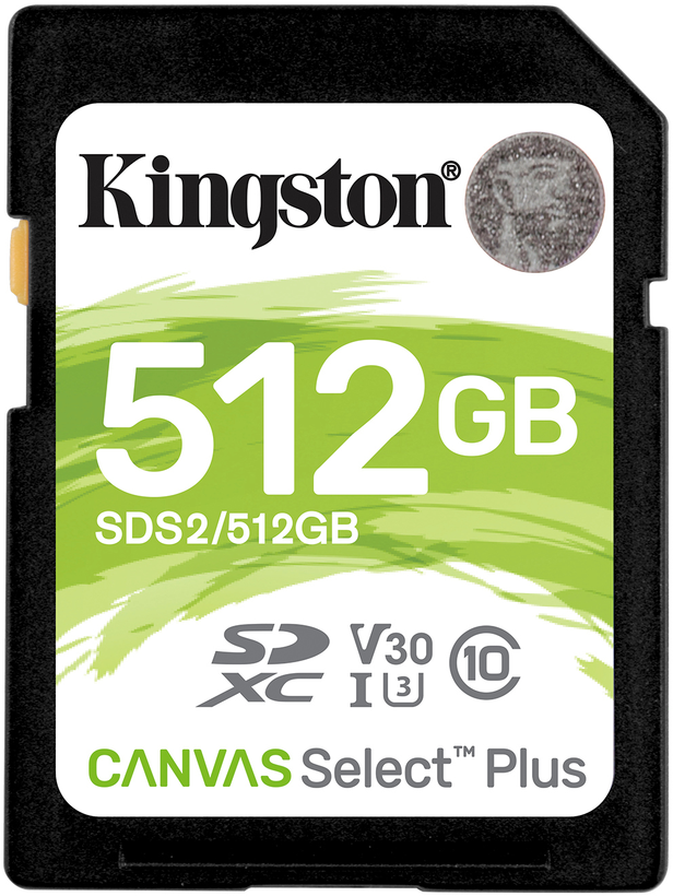 Carte SDXC Kingston Canvas SelectP 512Go