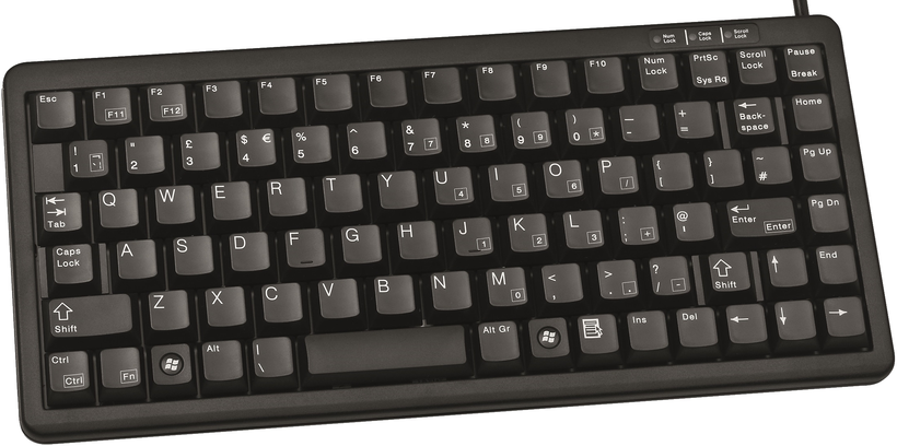 CHERRY G84-4100 Compact Tastatur schwarz