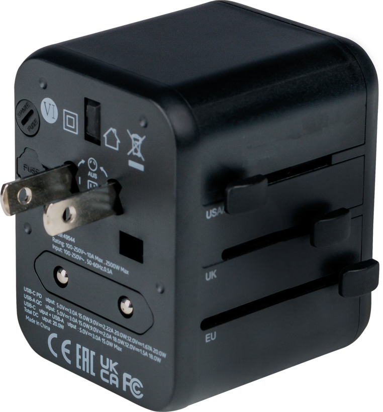 Verbatim Welt + 2x USB adapter podr.