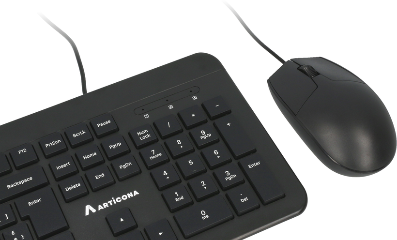 ARTICONA Wired Keyboard and Mouse Set