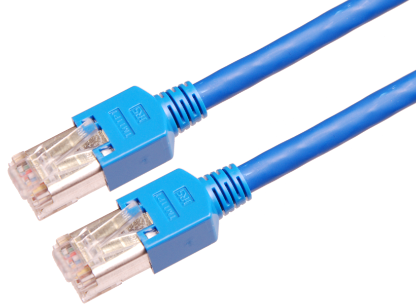 Patch Cable RJ45 S/FTP Cat5e 4m Blue