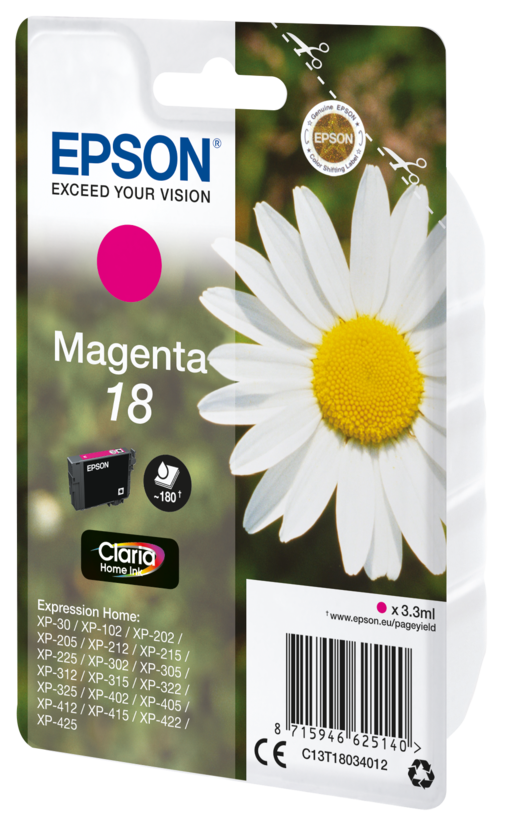 Epson 18 Claria Home Ink Magenta