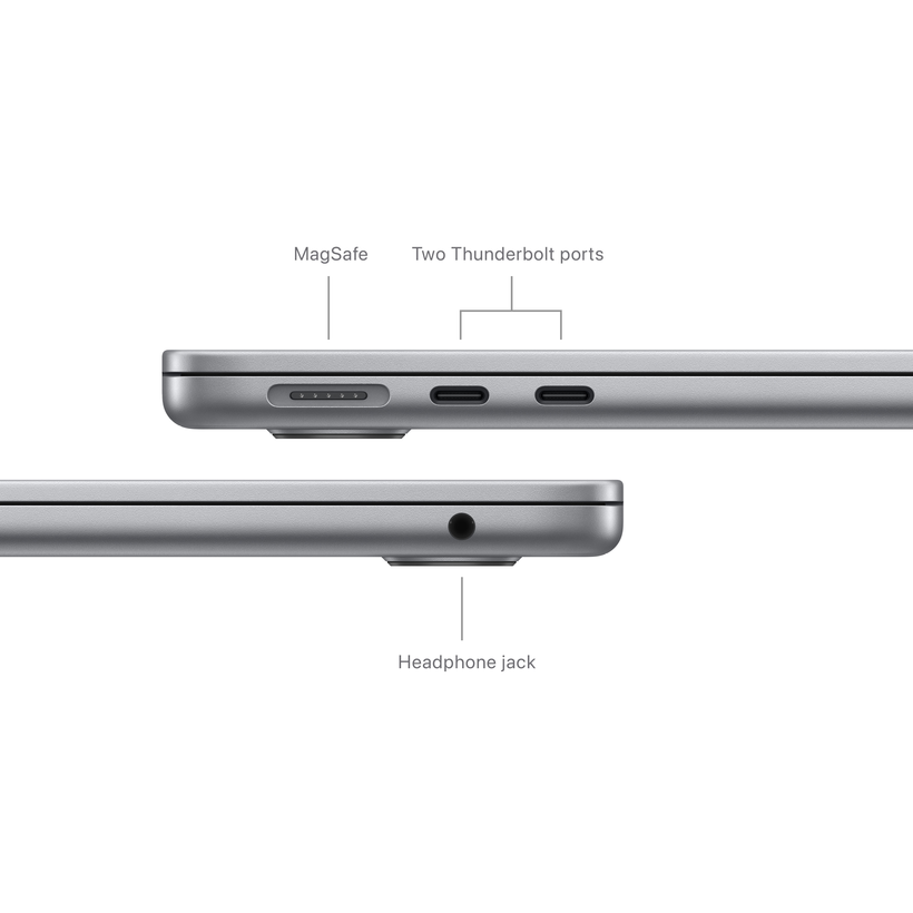 Apple MacBook Air 13 M3 8/256 Go, gris