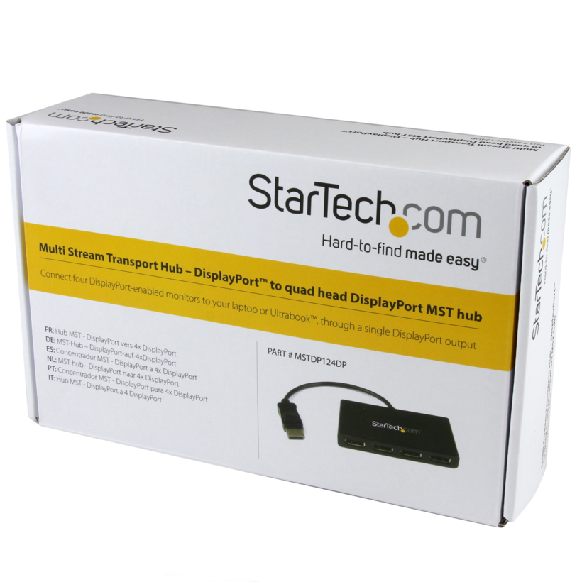 StarTech DisplayPort - 4xDP MST-Hub