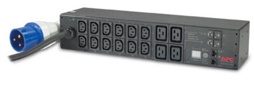 PDU con medidor, monofás. 32A IEC309