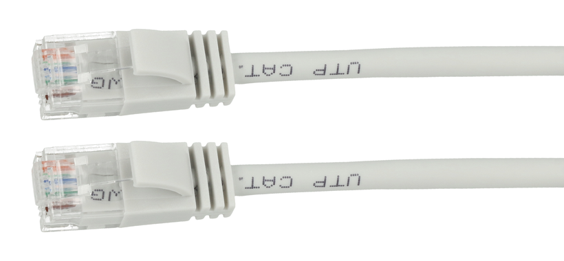 Patch Cable RJ45 U/UTP Cat6a 15m Grey