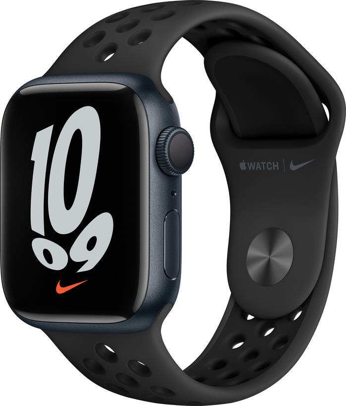 Apple Watch Nike S7 GPS 41 Alu mittern.
