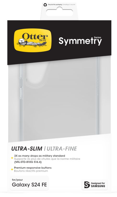 OtterBox Symmetry Galaxy S24 FE Clear