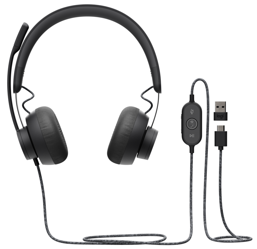 Logitech MS Teams Zone Wired Headset