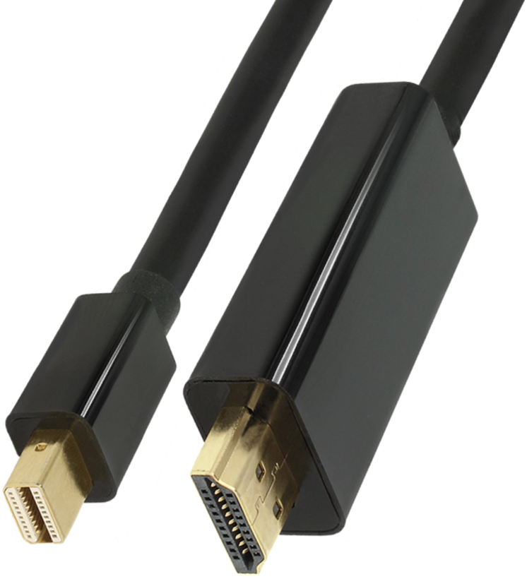 Delock Mini DP - HDMI Cable 2m