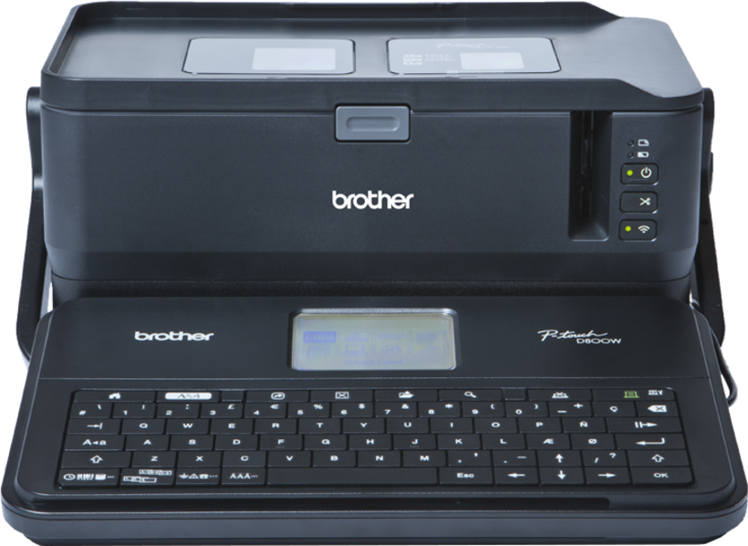 Brother P-touch PT-D800W Beschriftung
