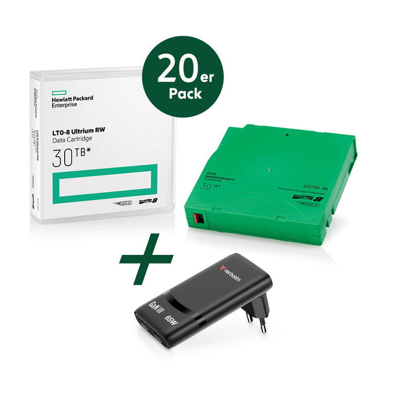 HPE LTO-8 Ultrium PROMO 20 St