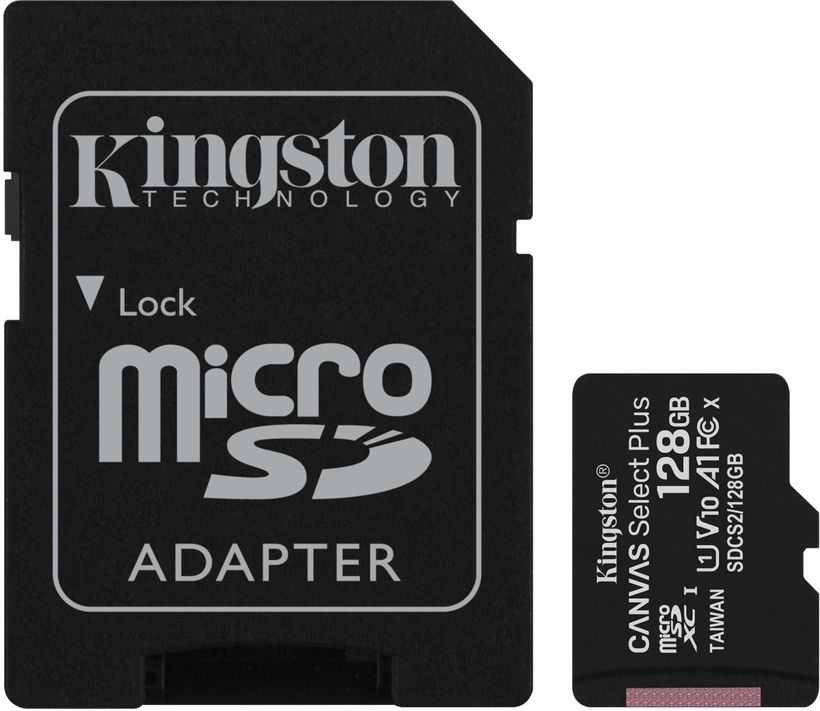 MicroSDHC Kingston Canvas SelectP 128 GB