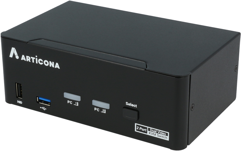 ARTICONA DP DualHead 2-port KVM Switch