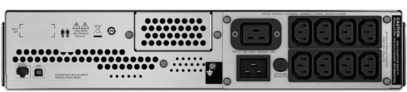 APC Smart-UPS C 3000VA RM LCD 230V