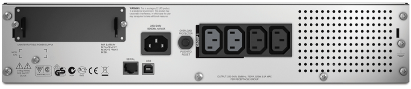APC Smart-UPS 750VA LCD RM 2U 230V