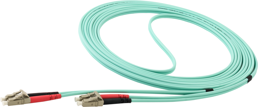 Optický patch kabel duplex LC-LC 1 m 50µ