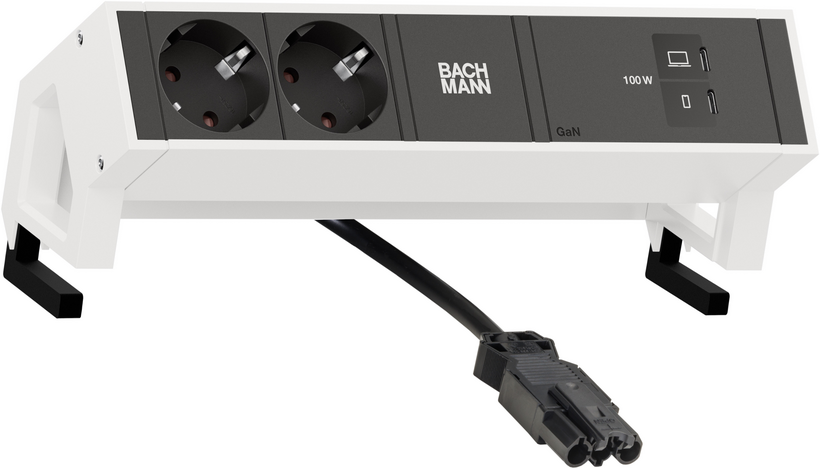 Steckdosenleiste 2fach + 2xUSB