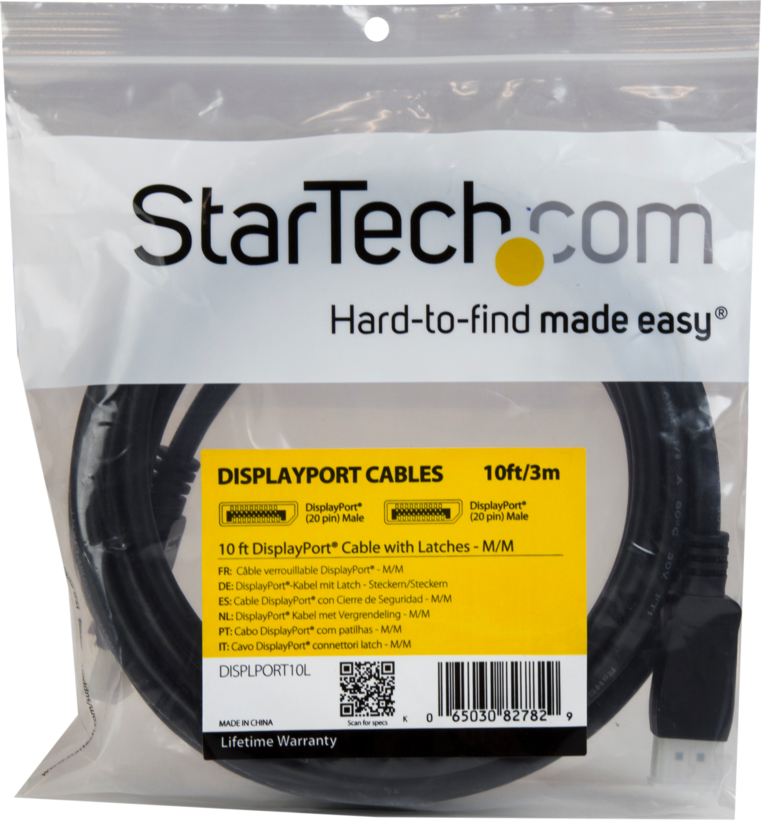 StarTech DisplayPort Cable 3m