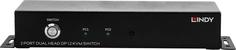 LINDY KVM Switch DP DualHead 2-port