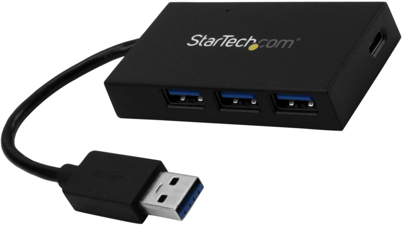 StarTech USB Hub 3.0 4-port Type-C Black