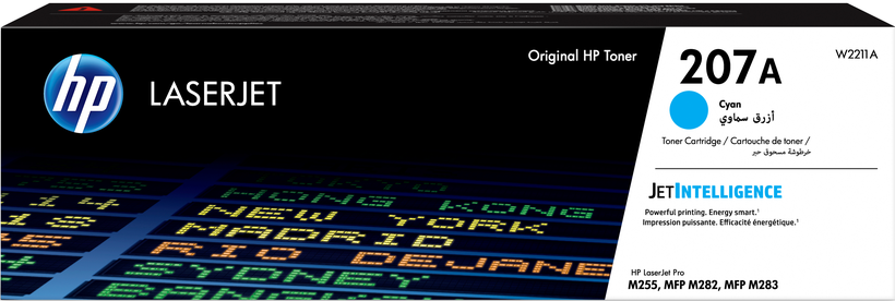 HP Toner 207A, błękitny