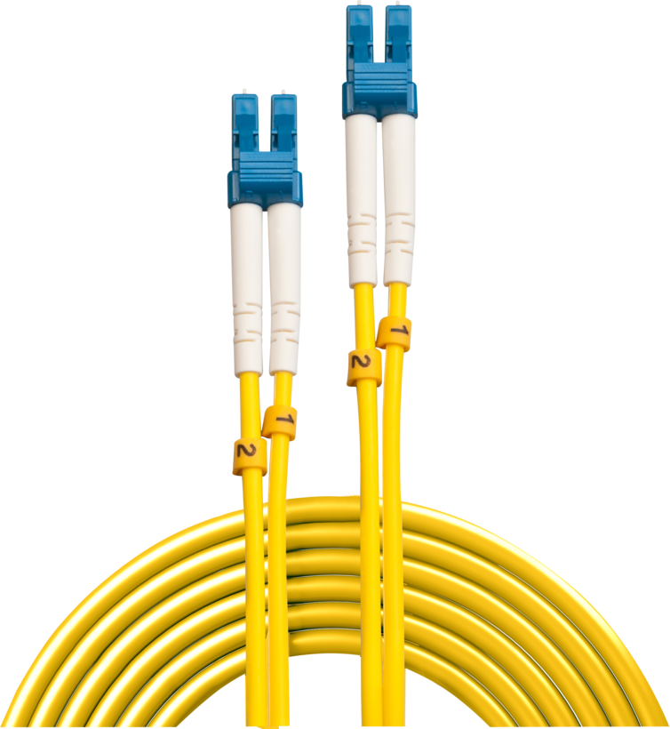 Câble patch FO duplex LC-LC 10 m 9/125 µ