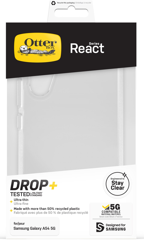 OtterBox Galaxy A54 5G React Case Clear