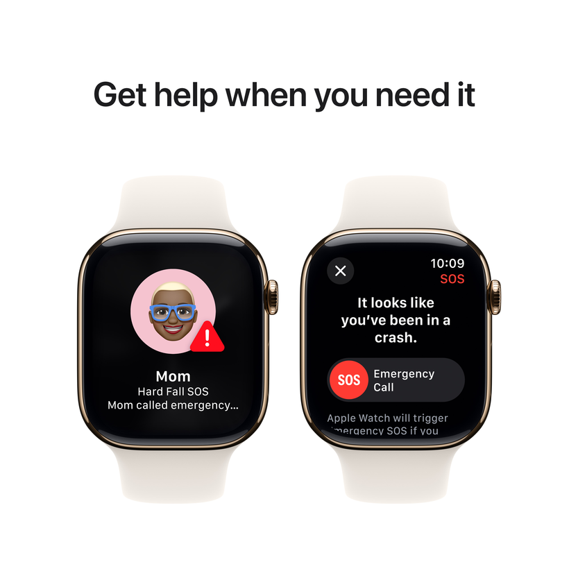 Apple Watch S10 LTE 46mm titane or