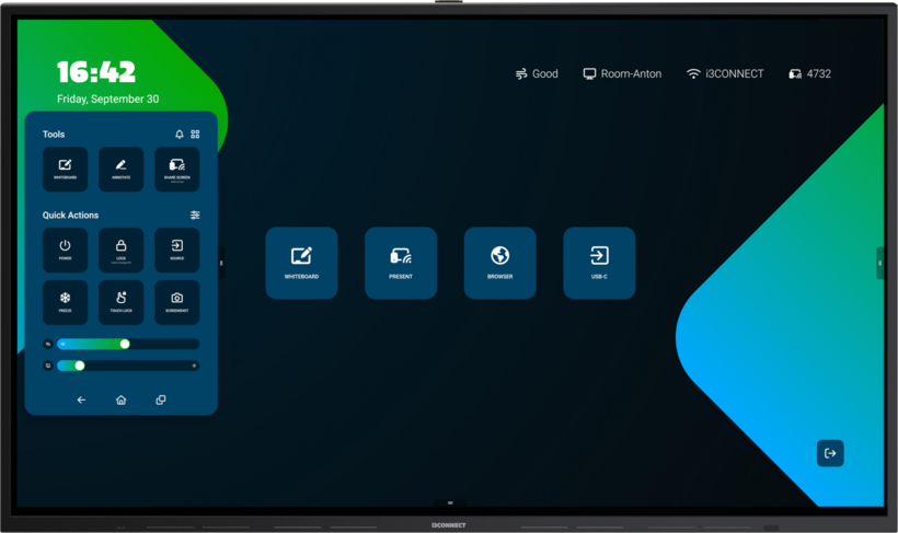 i3CONNECT ASPEN 4 - 86 Touch Display