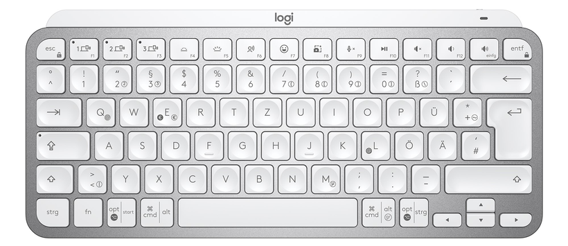 Logitech MX Keys Mini pale grey Tastatur