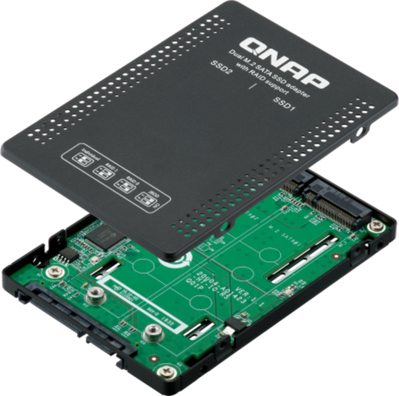 Adaptér mechaniky SSD QNAP M.2 NVMe