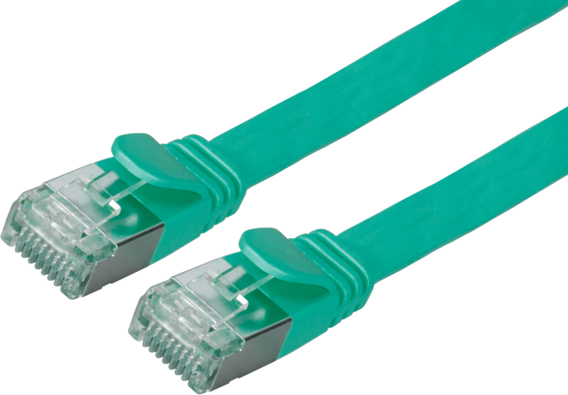 Patch Cable Flat RJ45 U/FTP Cat6a 5m