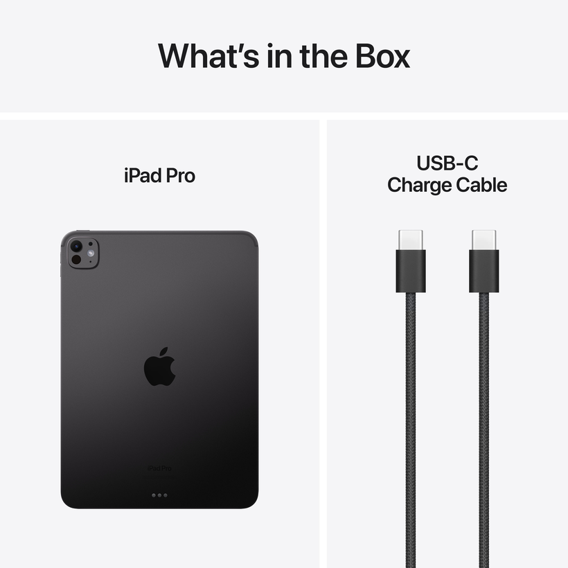 Apple 11" iPad Pro M4 1TB Nano Black