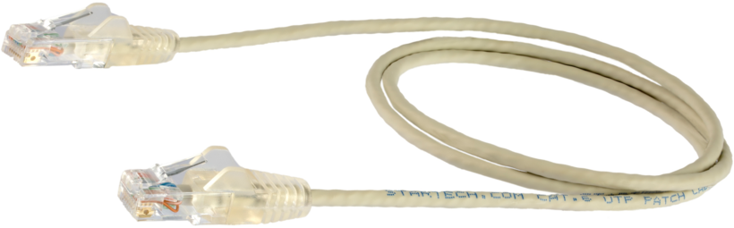 Cabo RJ45 U/UTP Cat6 3 m cinzento