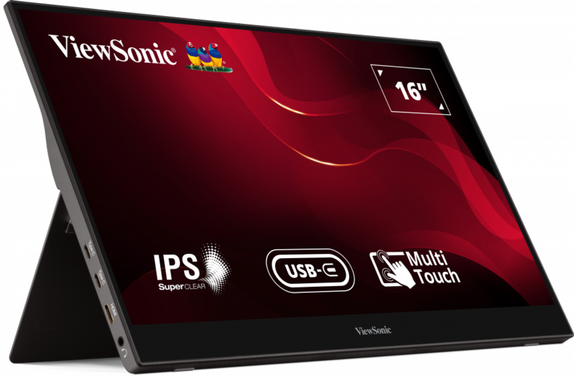 ViewSonic TD1655 Portable Touch Monitor