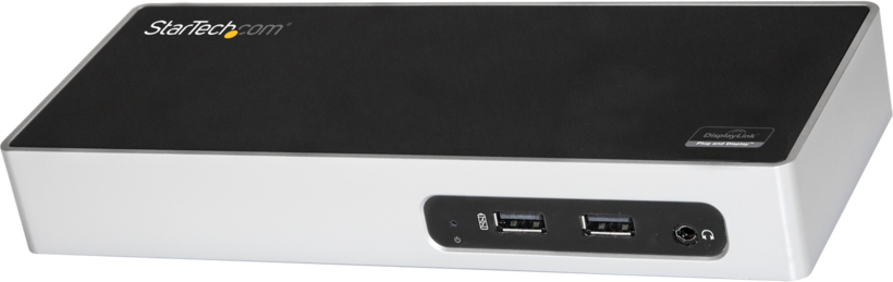 Adaptador USB-A-HDMI/DVI/RJ45/USB/audio