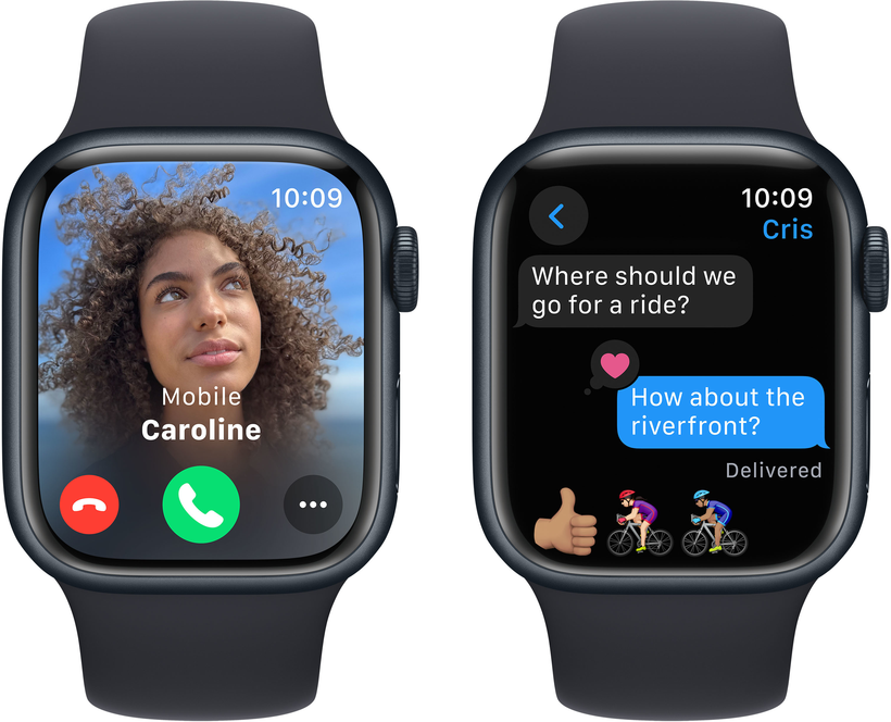 Apple Watch S9 9 LTE 45mm alu minuit