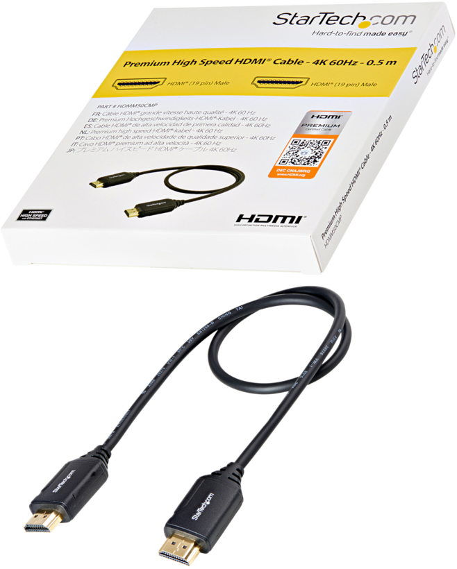 StarTech HDMI kábel 0,5 m