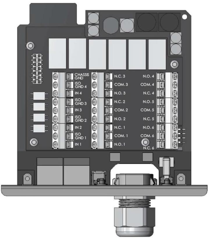 Carte SmartSlot APC E/S à contact sec